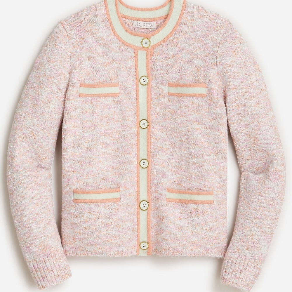 J.Crew Marled Sweater Cardigan Lady Jacket Size Medium